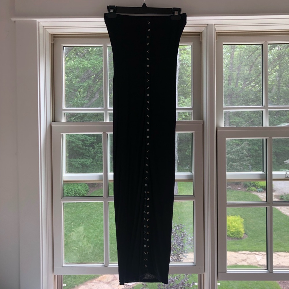 Black midi bodycon dress - Picture 6 of 6